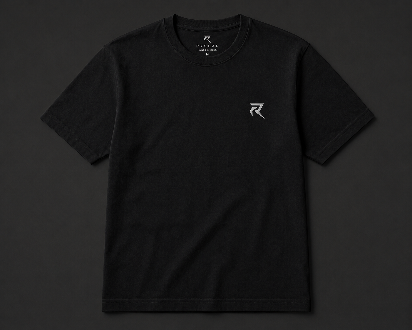 RYSHAN Signature Tee | Black Edition