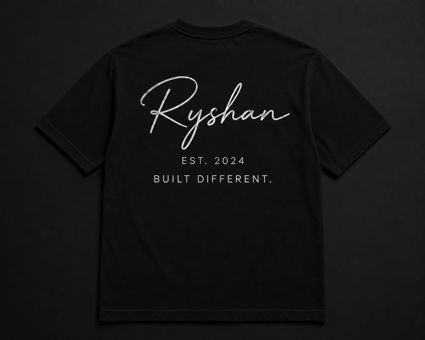 RYSHAN Signature Tee | Black Edition